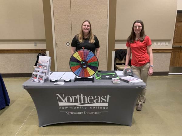 Northeast booth at West Point Career Day