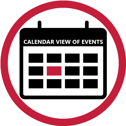 calendar view of events
